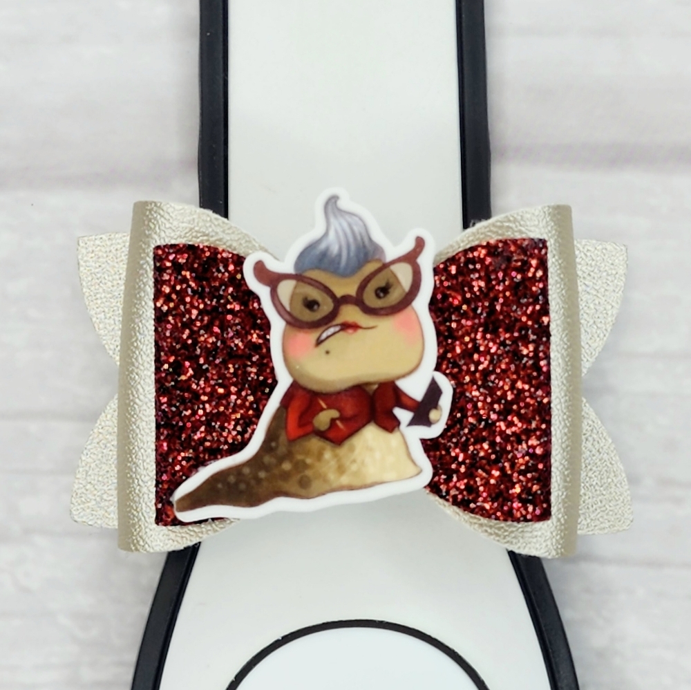 Roz Monsters Inc Band Bow